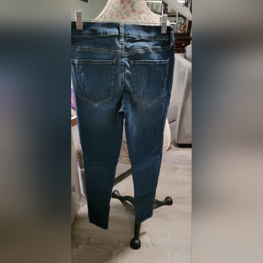 SO Dark Blue Women's Skinny Jeans Size 3 - Picture 6 of 6